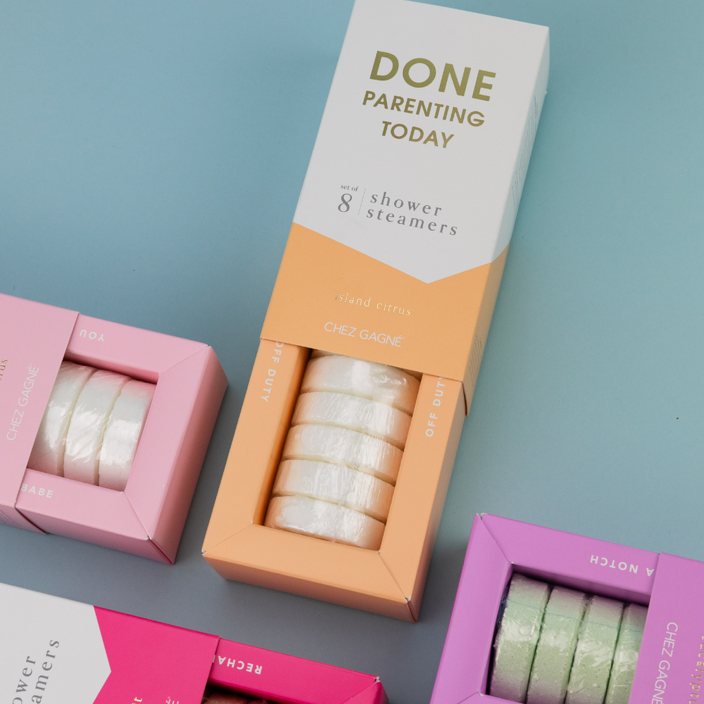 Done Parenting Today  - Aromatherapy Shower Steamers - Island Citrus - Set of 8