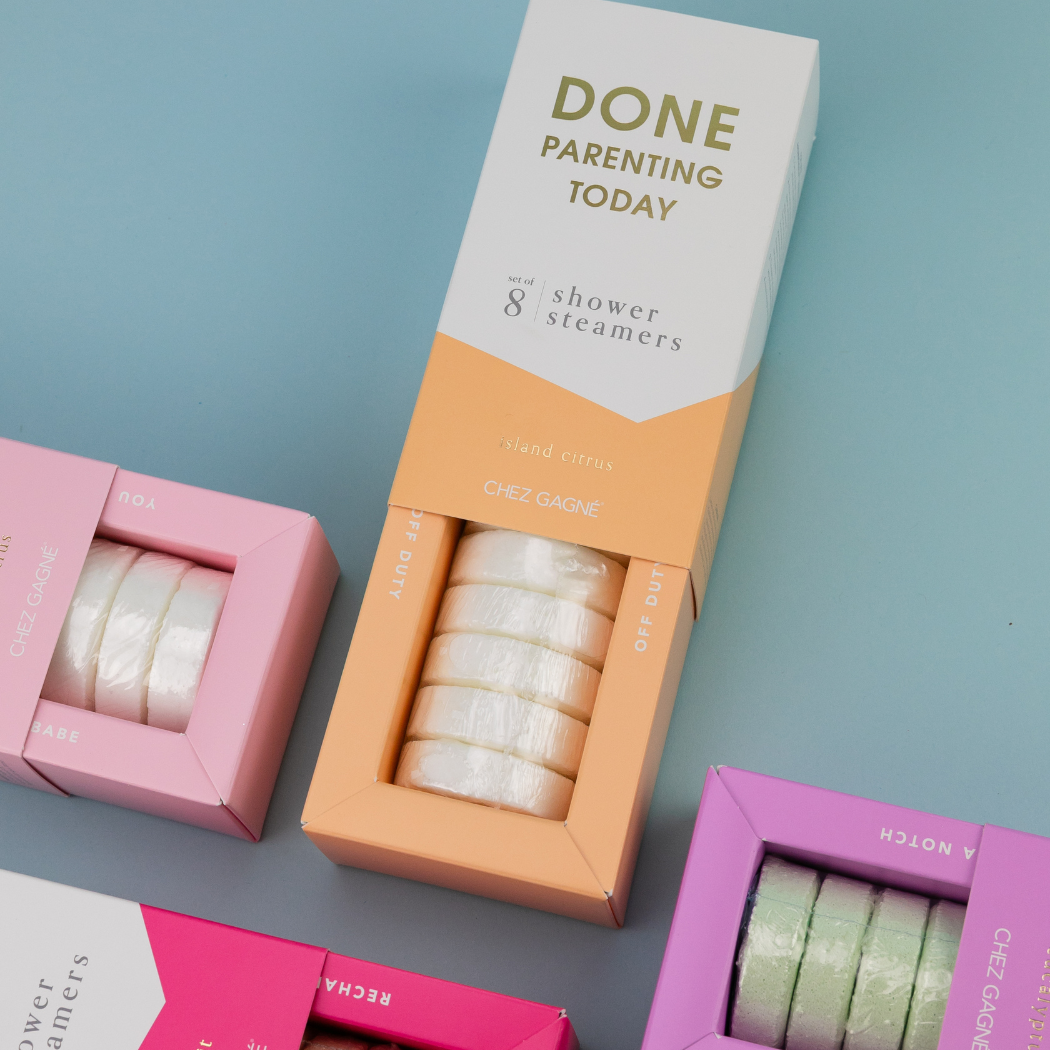 Done Parenting Today  - Aromatherapy Shower Steamers - Island Citrus - Set of 8