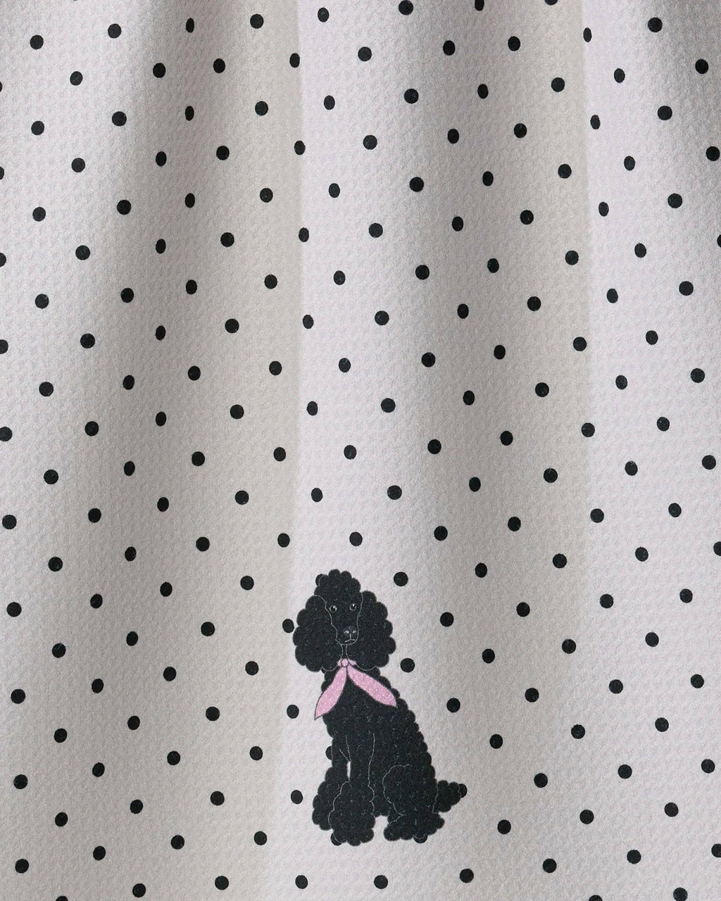 Poodle Charm Tea Towel
