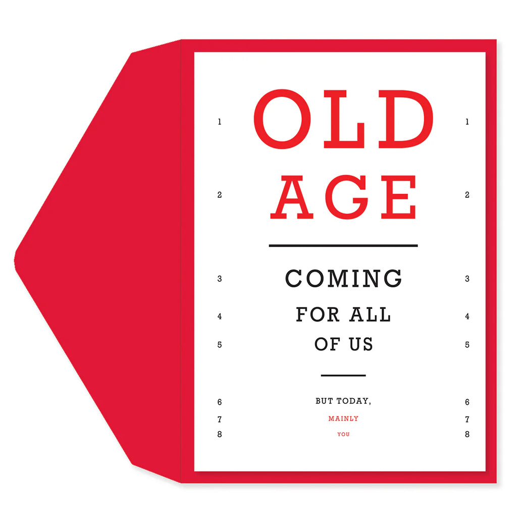 Old Age Card
