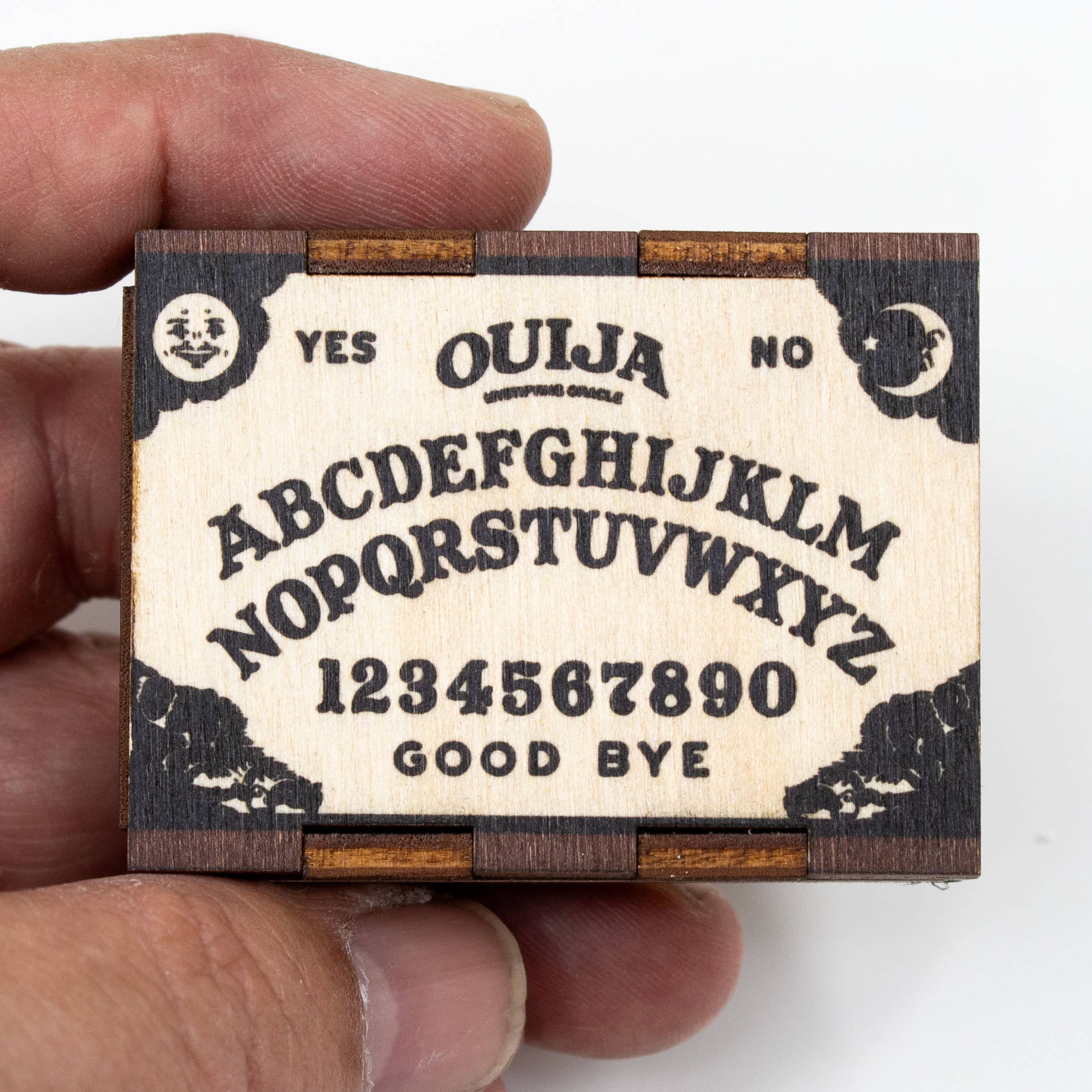 Wooden Matchbox • Ouija Board Matches • Candle Accessory