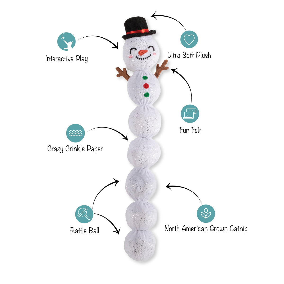 A JOLLY COOL FELLOW KICKER CAT TOY