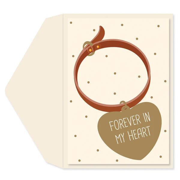 Pet Tag Sympathy Card