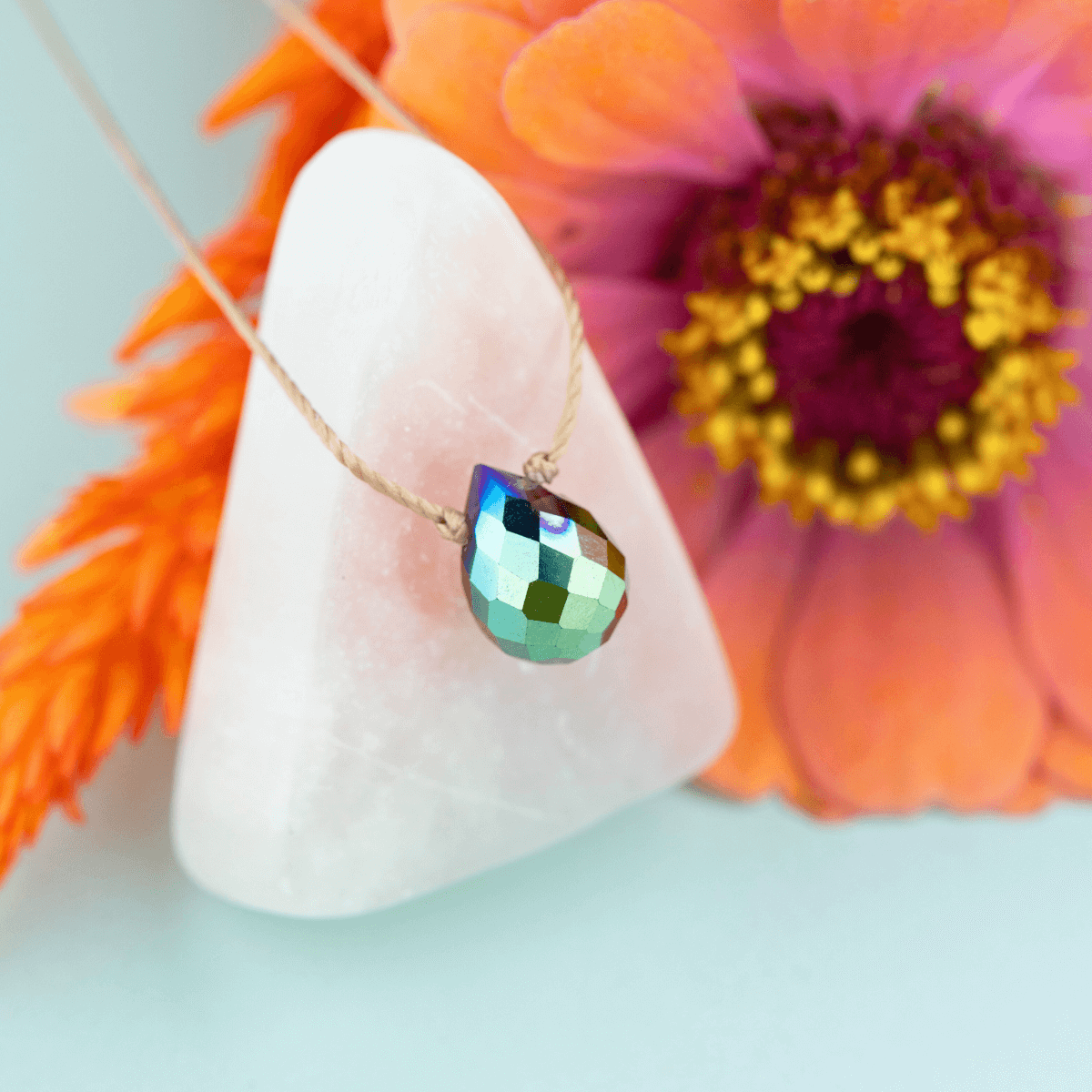 Ivy Aura Mystic Crystal Necklace for Mother-In-Law