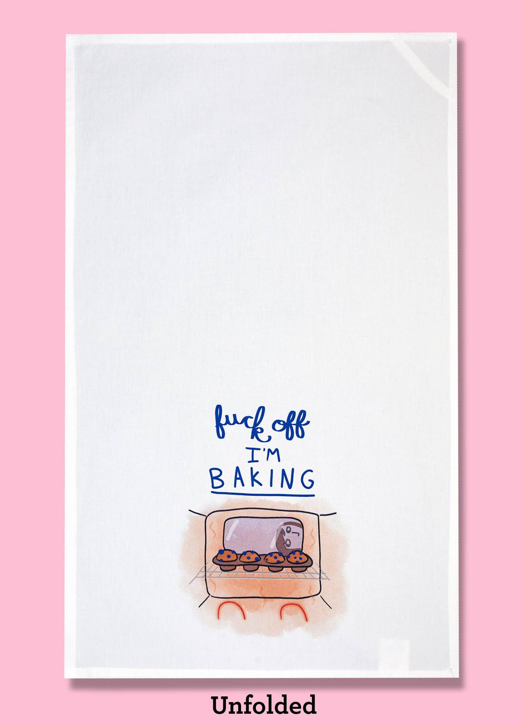 Fuck Off, I'm Baking Dishtowel