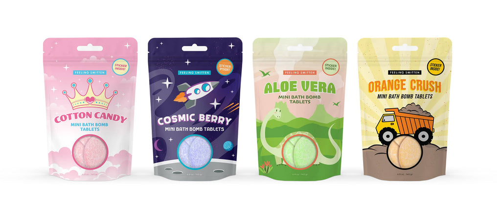Kids Aloe Vera Dino Bath Bomb Tablets
