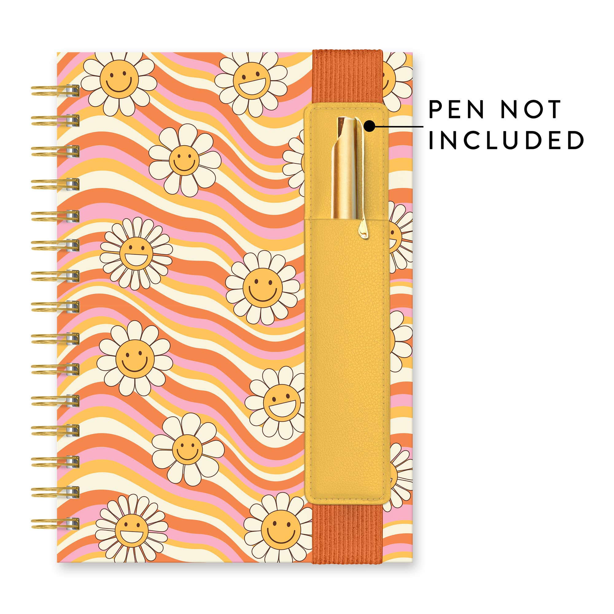 Waves of Melody Oliver Notebook with Pen Pocket