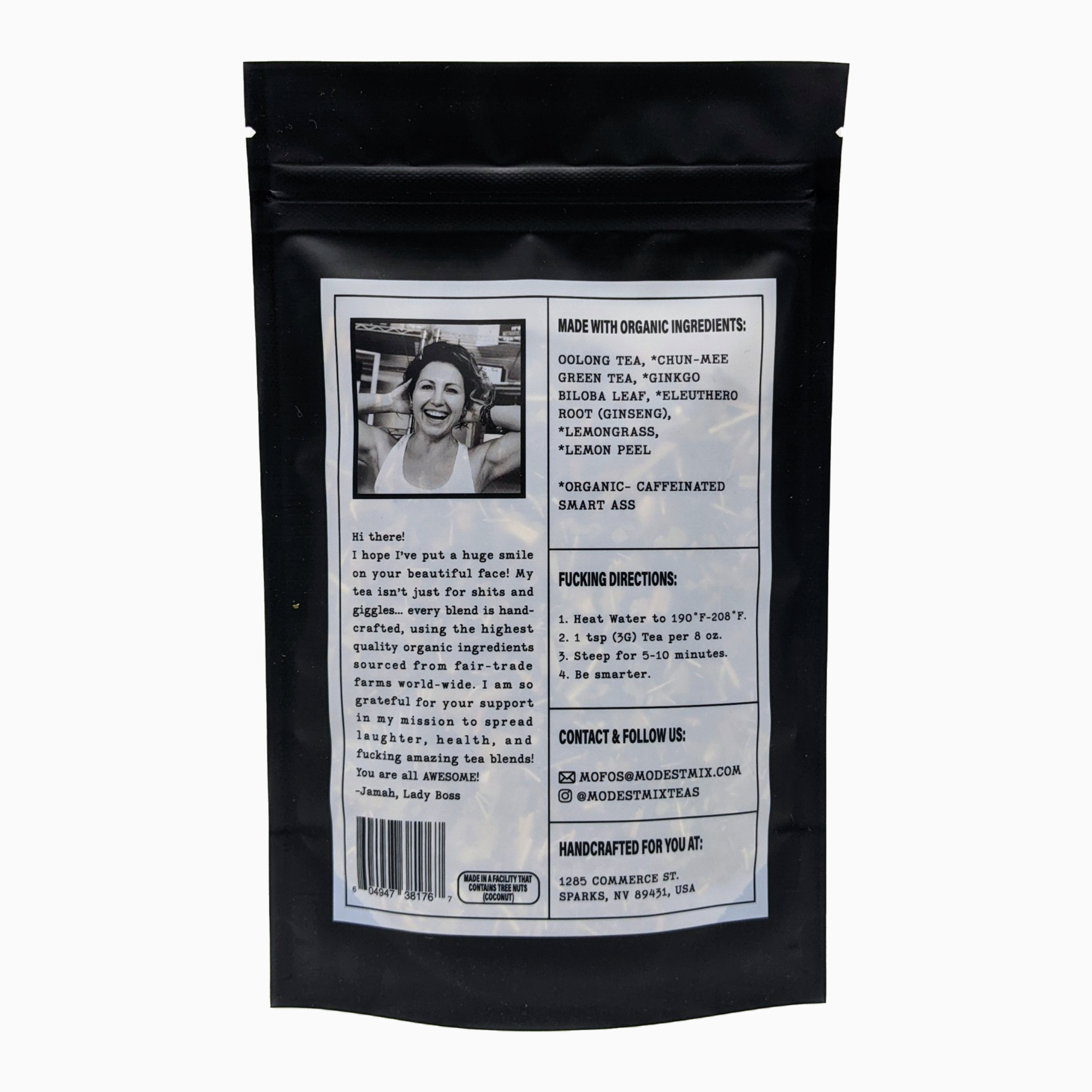 Smart Ass - 2oz Organic loose leaf bags