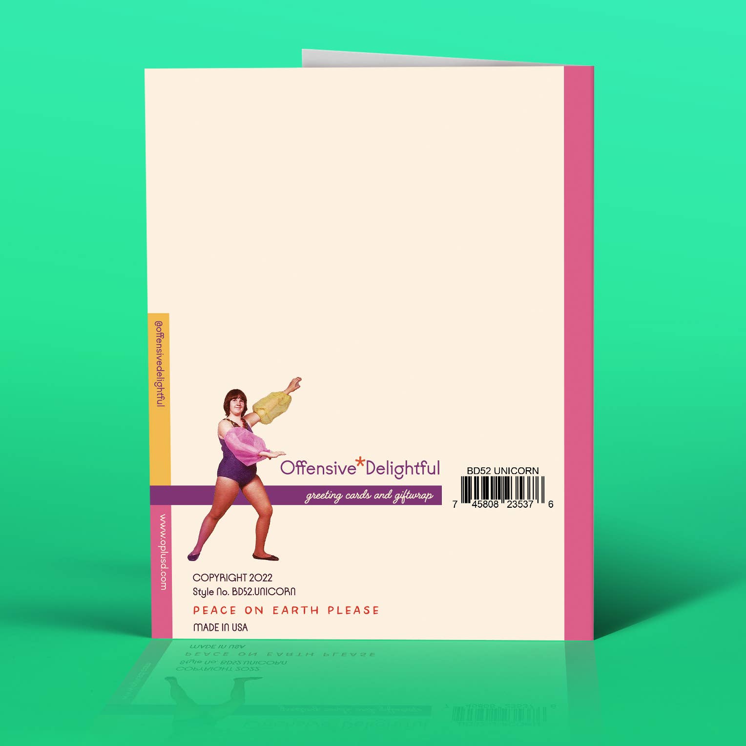 MAGICAL UNICORN everyday card every occasion