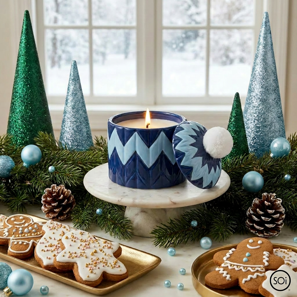 Blue Spruce 10oz Beanie Candle