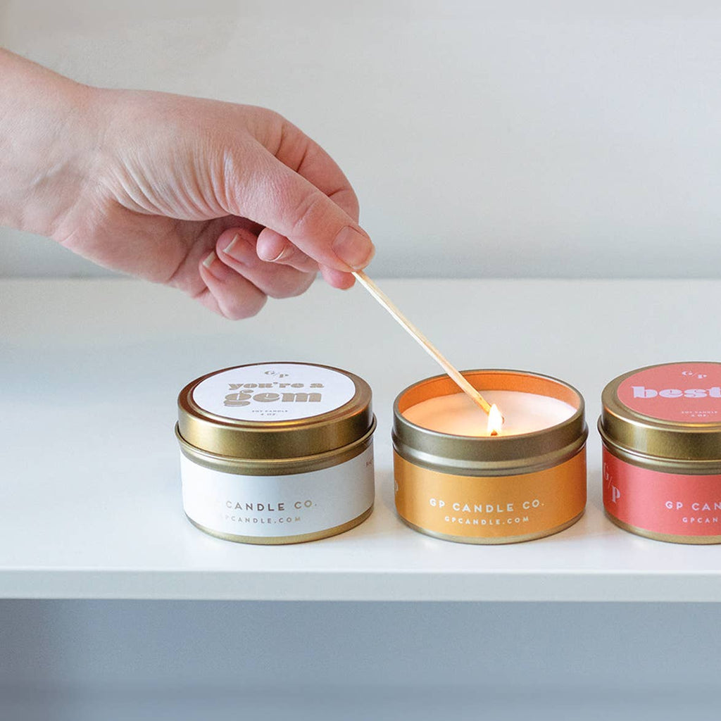 You're a Gem Just Because 4 oz. Candle Tin