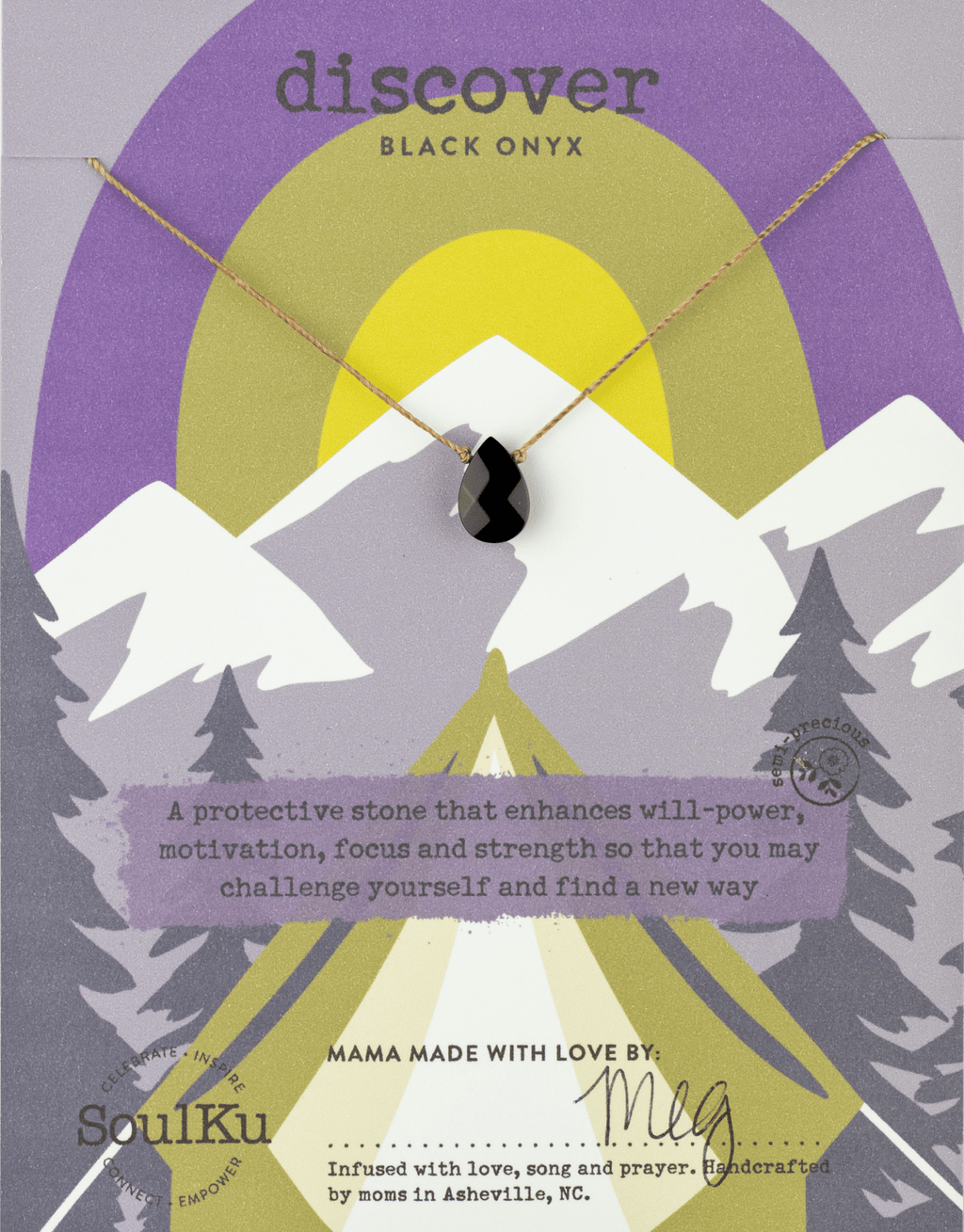 Black Onyx Wild & Wonderful Outdoor Necklace for Discover