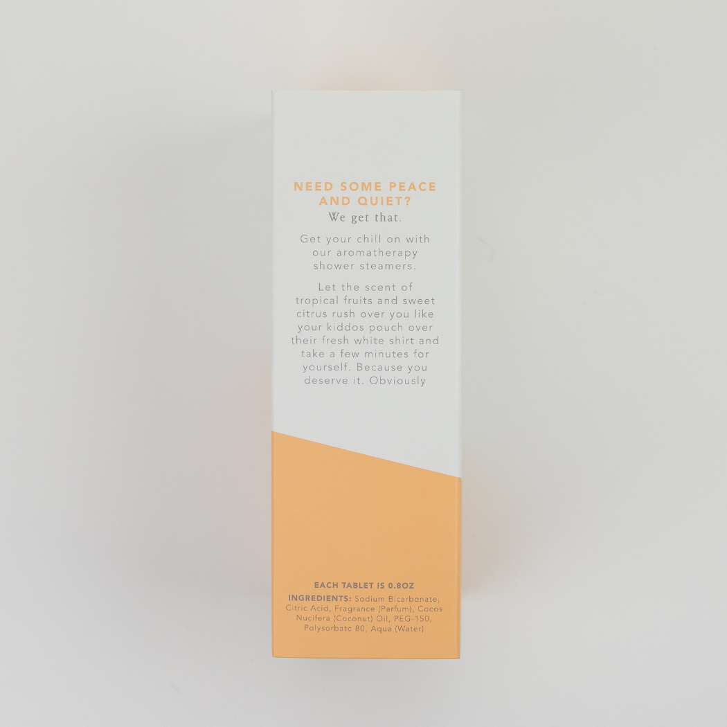Done Parenting Today  - Aromatherapy Shower Steamers - Island Citrus - Set of 8