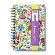 Tokidoki Little Terrors Notebook with Pen Pocket