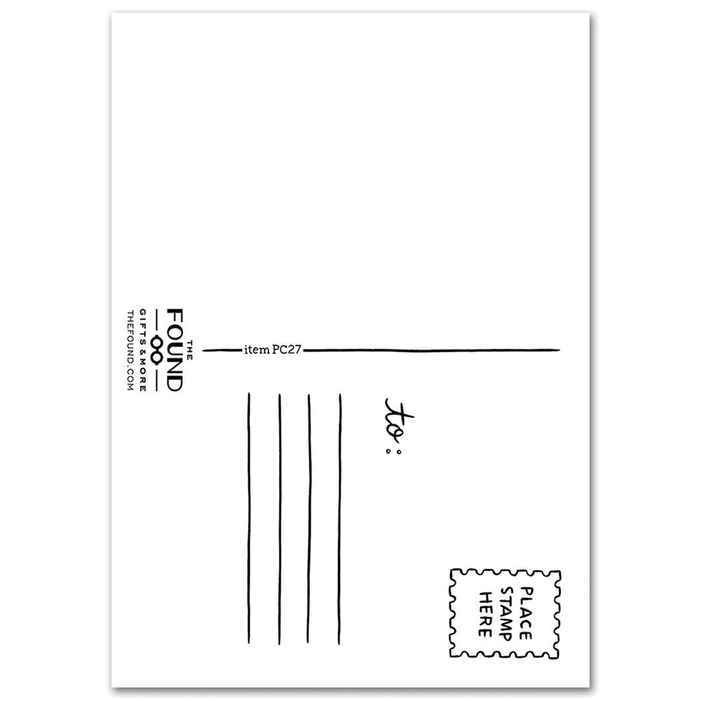 Chicago Style Hot Dog Postcard