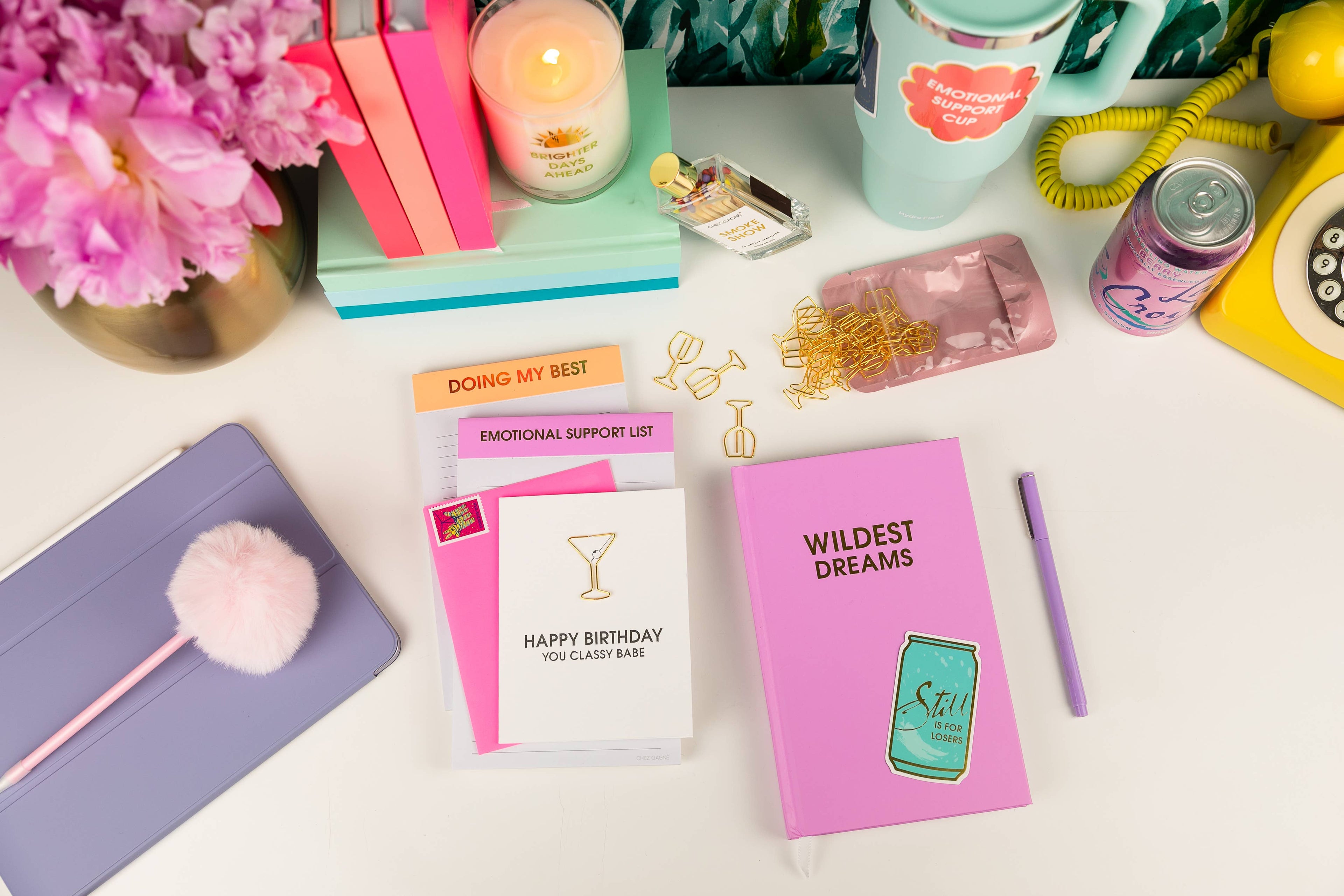 Smokeshow - Glass Bottle Safety Matches - Rainbow/Multi