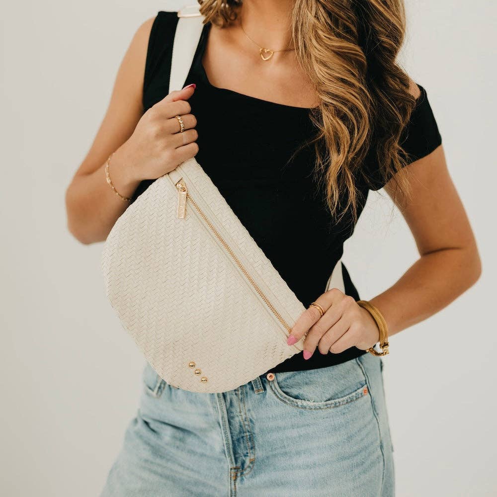 Diagonal Woven Westlyn Bum Bag - NEW!!!