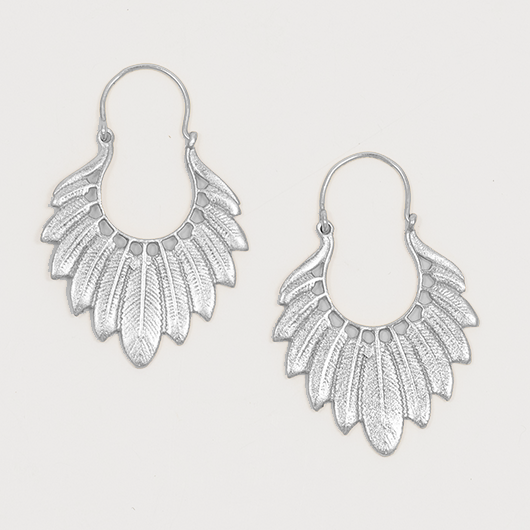 Feather Hoops