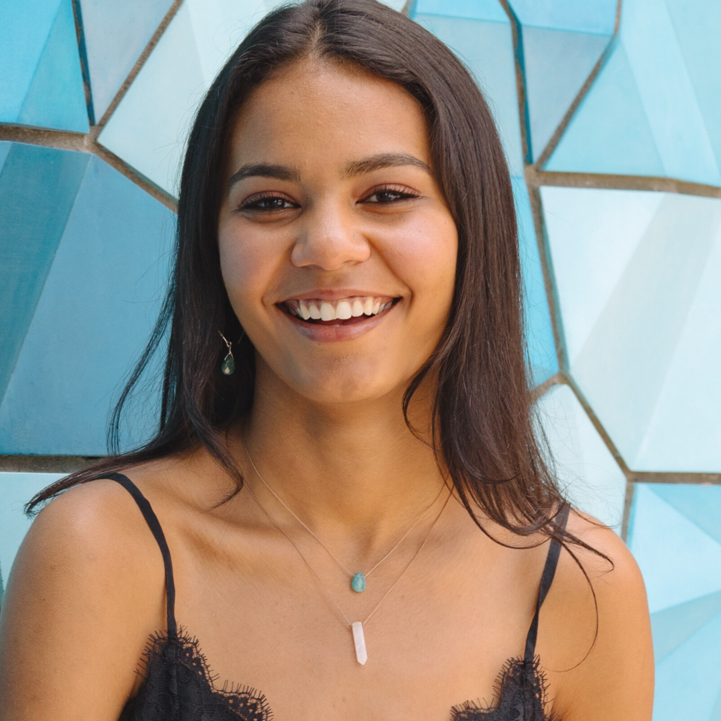 Amazonite Luxe Necklace for You are Brave