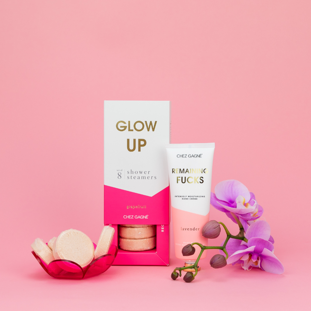 Glow Up - Aromatherapy Shower Steamers - Grapefruit - Set of 8