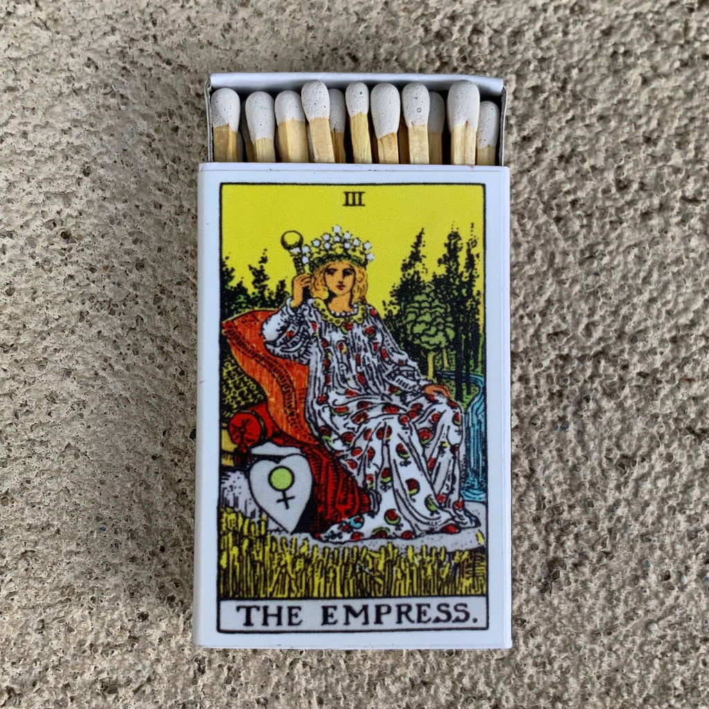 Tarot Matchbox - The Empress • Accessories for your Candles
