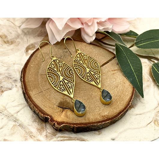 Furaha Filagree Earring