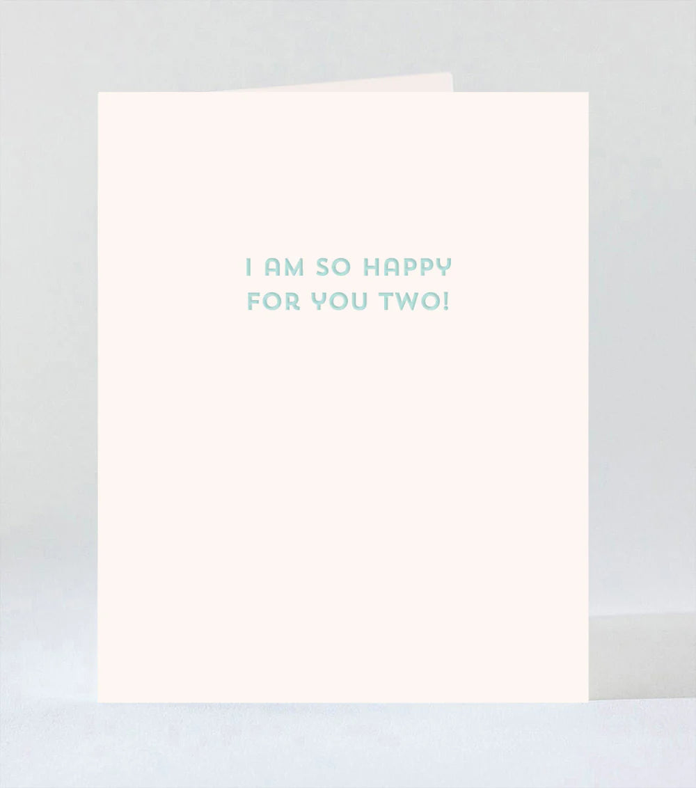 Hooray Rings Engagement Card