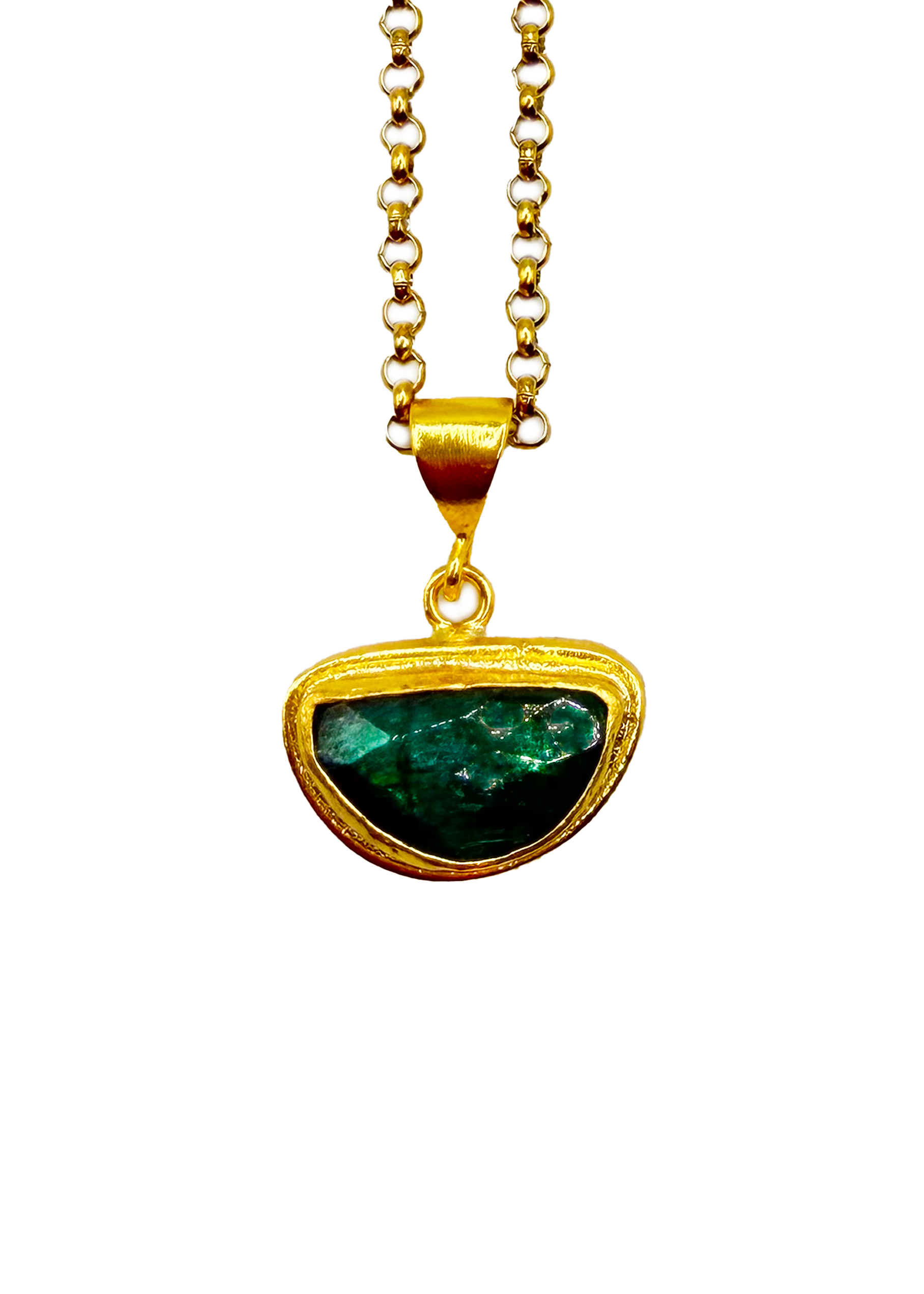 Half Moon Goddess Necklace