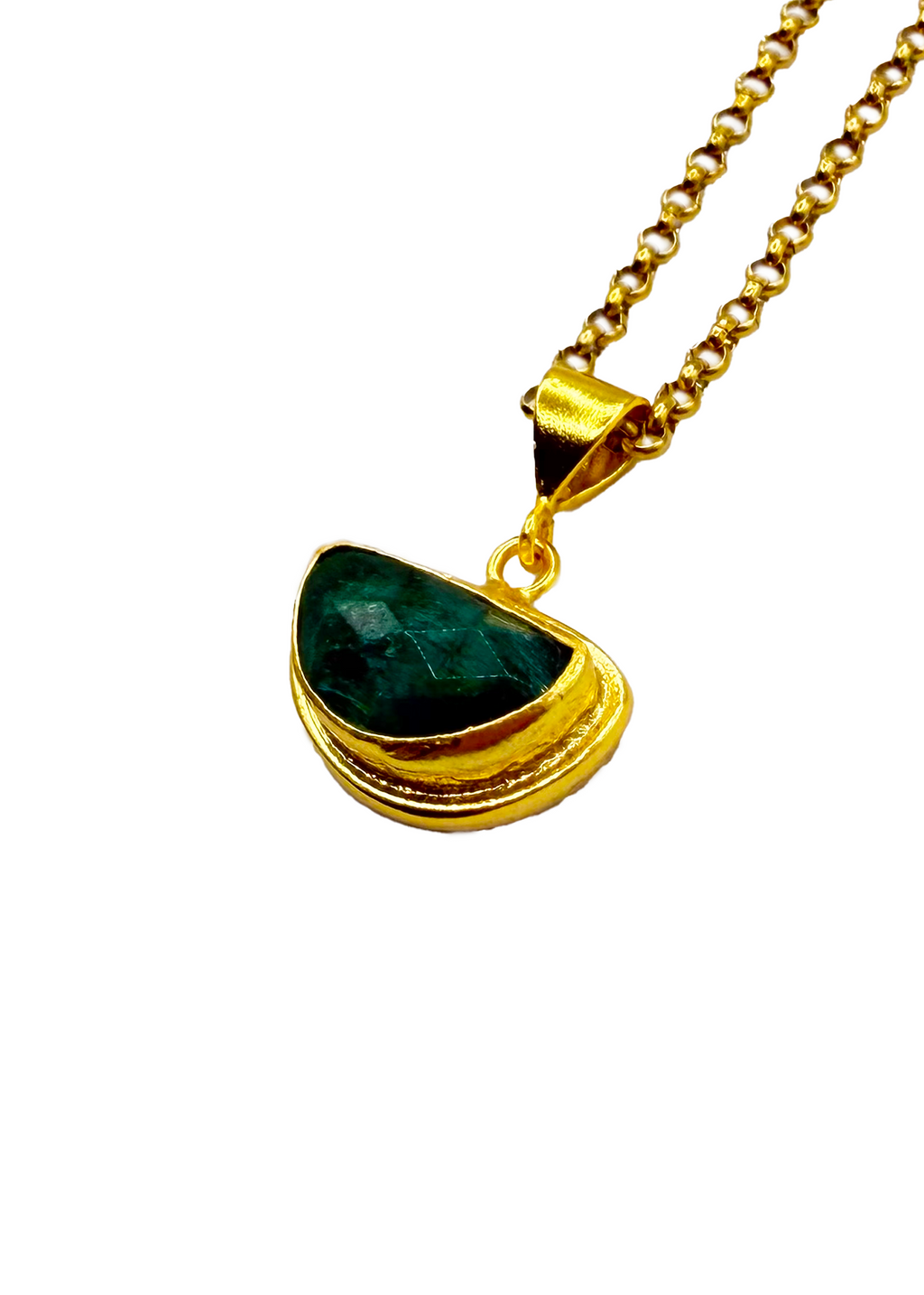 Half Moon Goddess Necklace