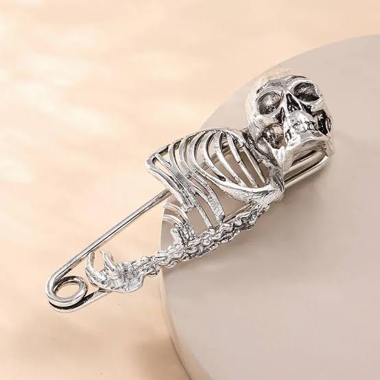 Safety Pin Skeleton