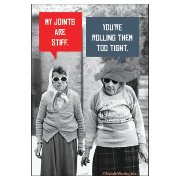 Joints Are Stiff Magnet