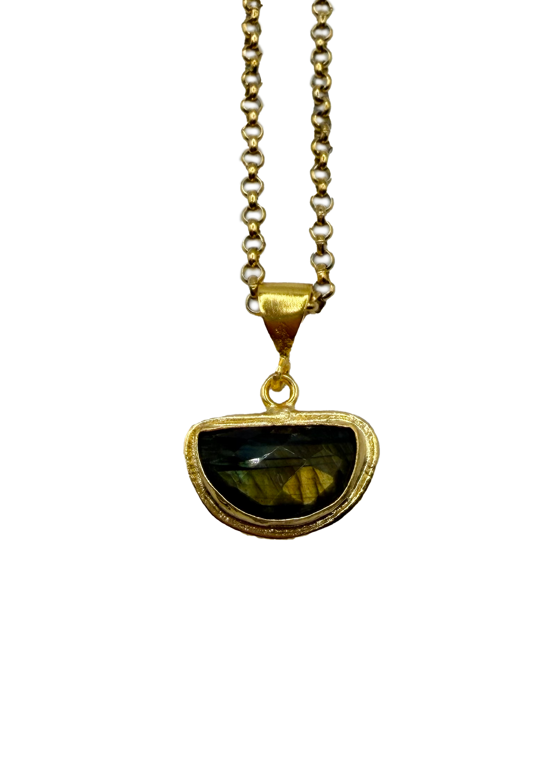 Half Moon Goddess Necklace