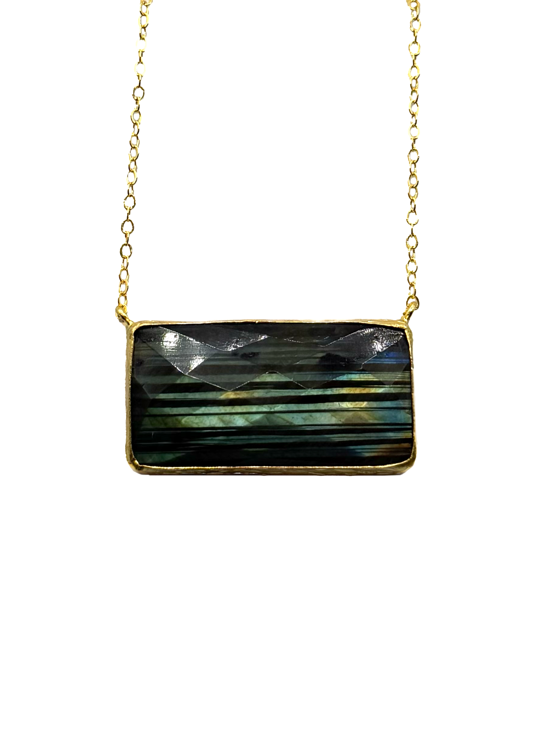 Large Rectangle Necklace