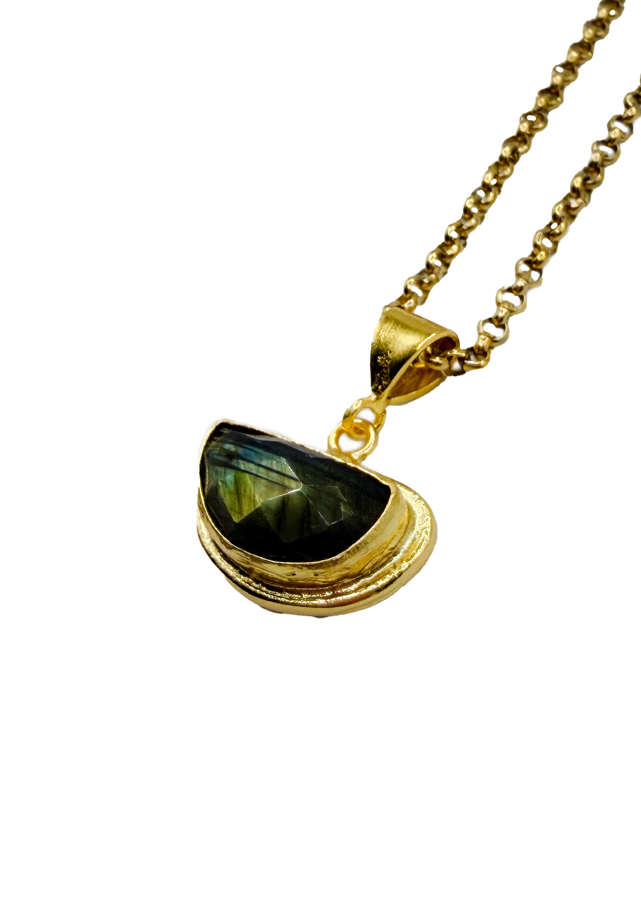 Half Moon Goddess Necklace