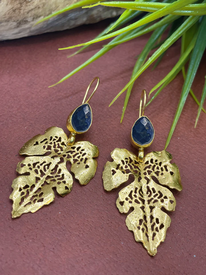 Large Leaf Earring