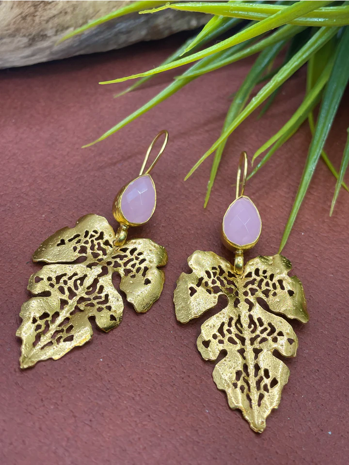 Large Leaf Earring