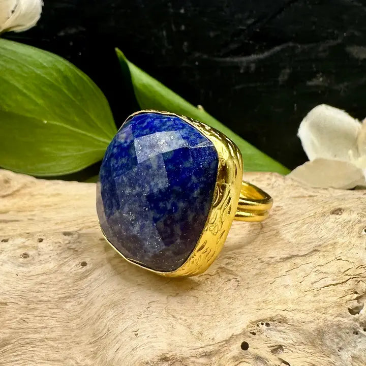 Large Square Cocktail Ring