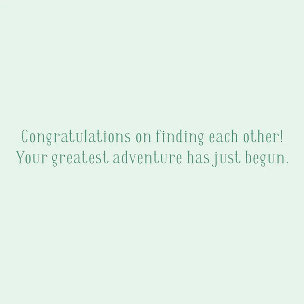 Mr. & Mrs. Wedding Card