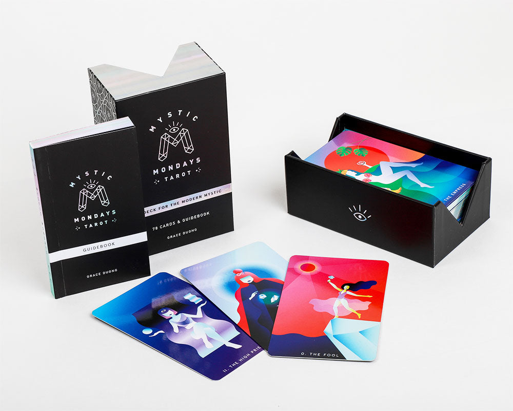 Mystic Mondays Tarot: A Deck for the Modern Mystic (Tarot Cards and Guidebook Set, Card Game Gifts, Arcana Tarot Card Set)