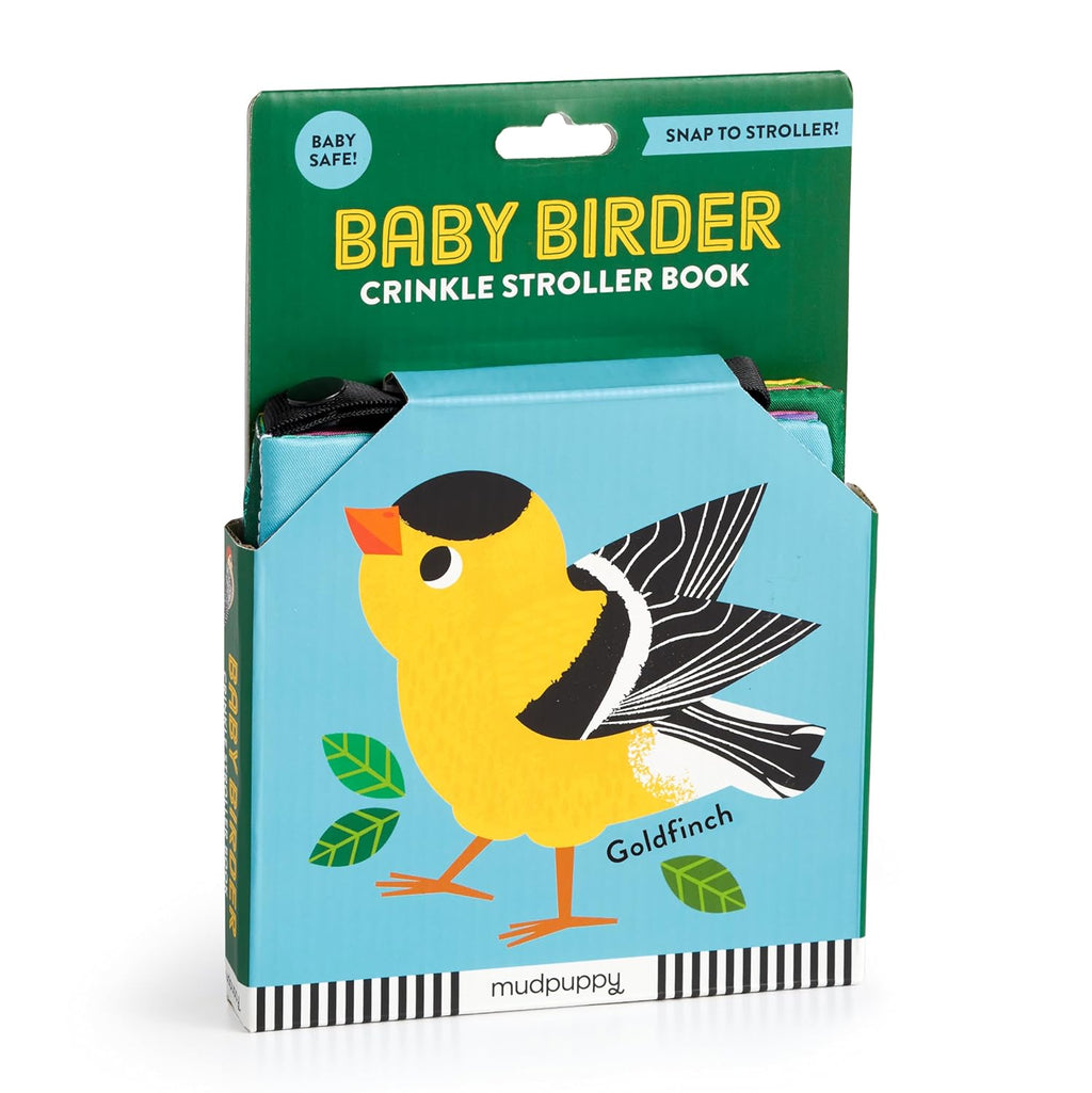 Baby Birder Crinkle Stroller Book