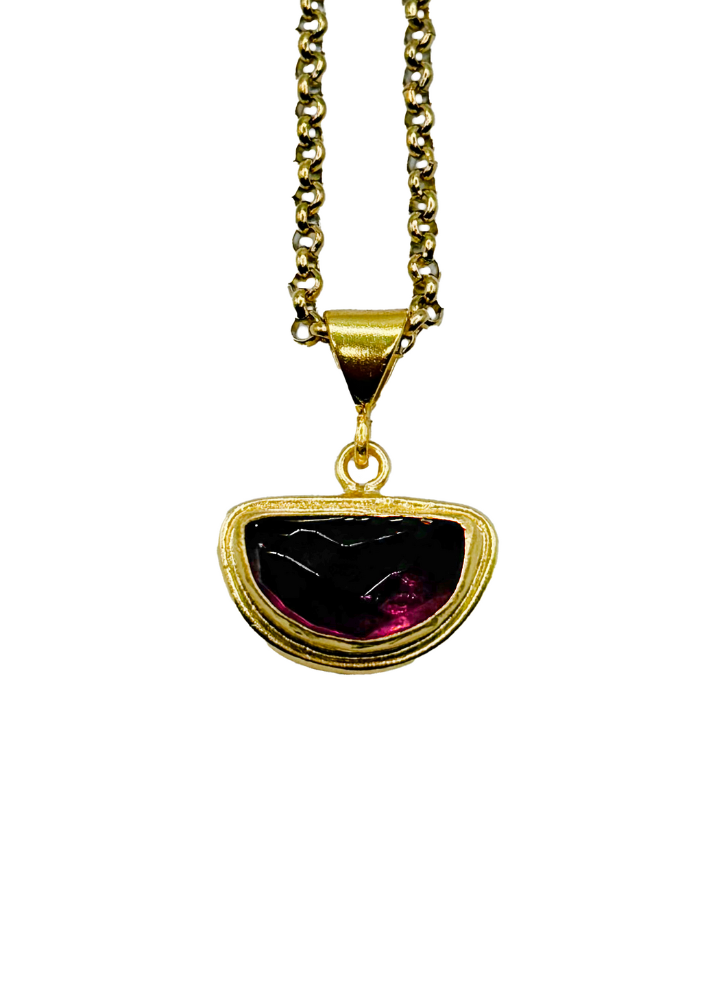 Half Moon Goddess Necklace