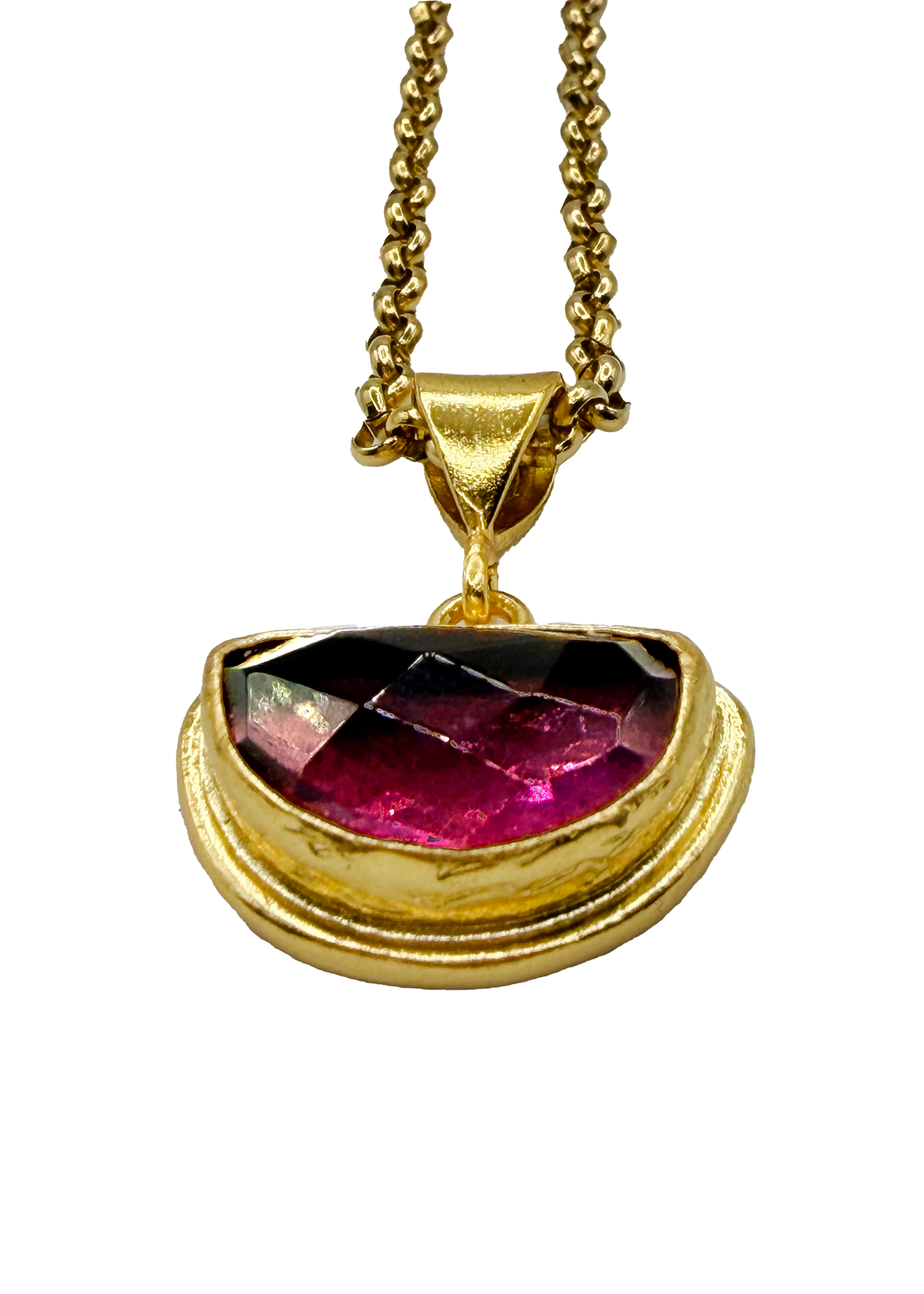 Half Moon Goddess Necklace