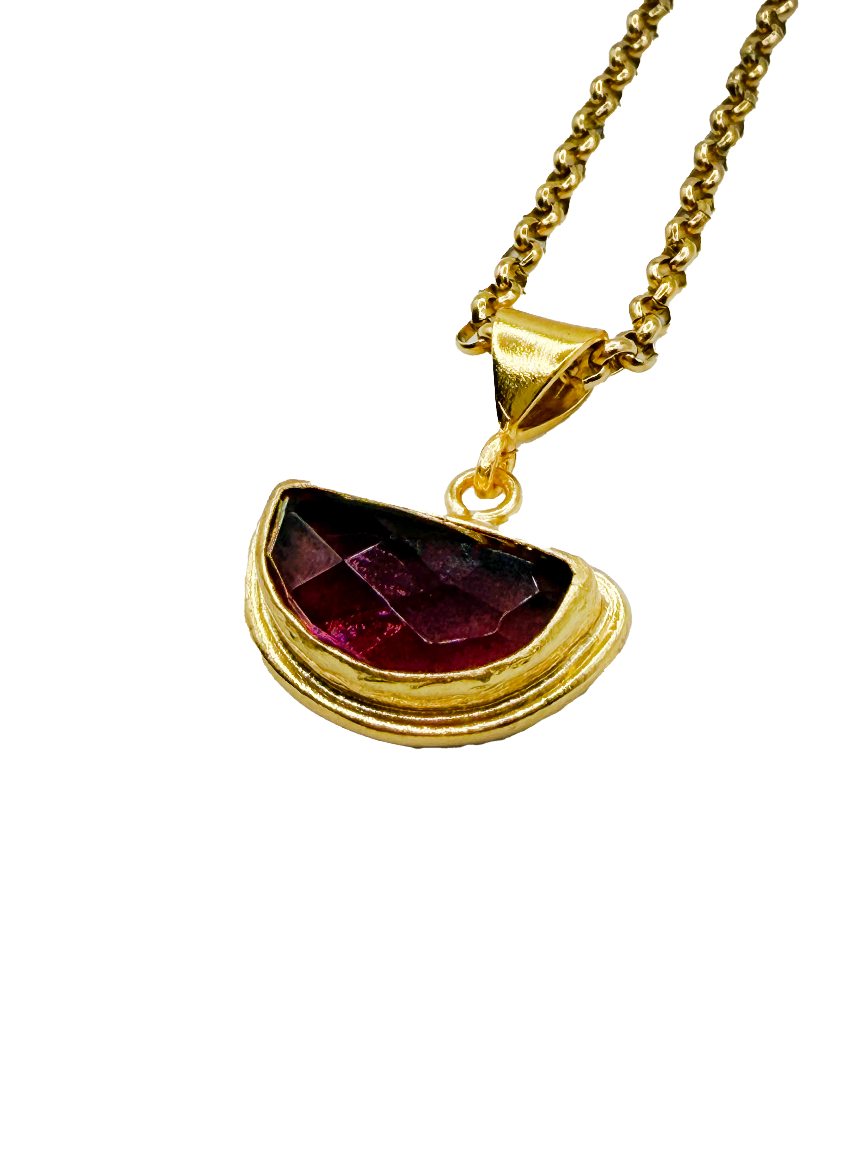 Half Moon Goddess Necklace