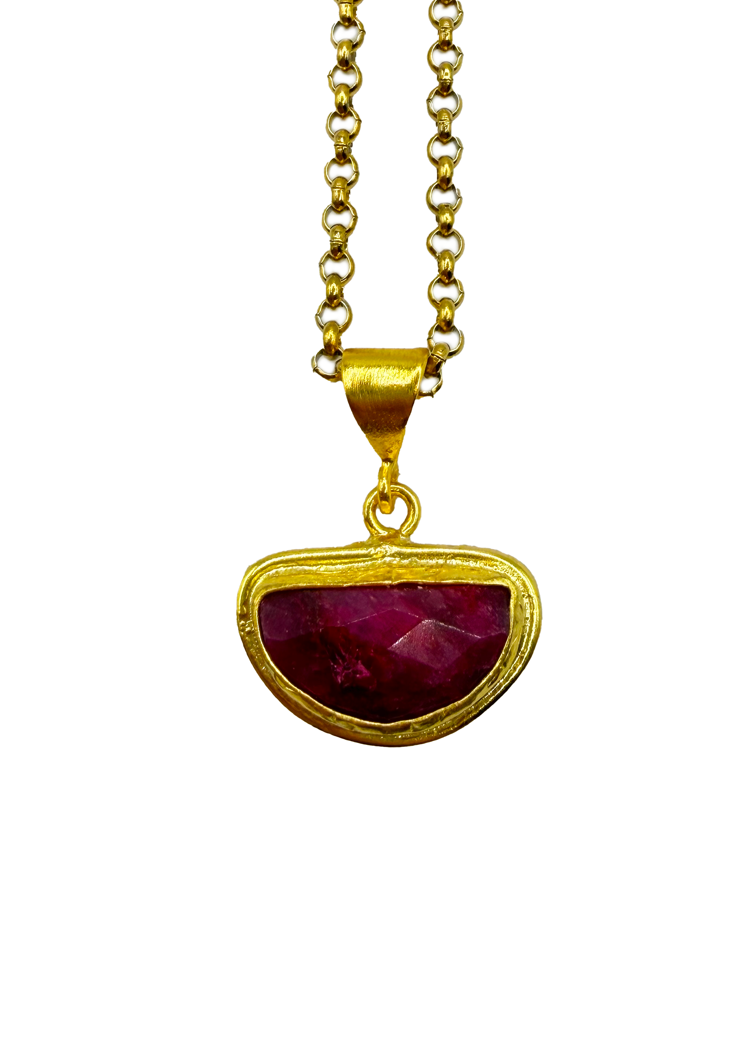 Half Moon Goddess Necklace