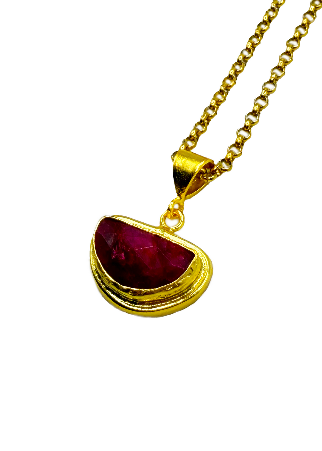 Half Moon Goddess Necklace