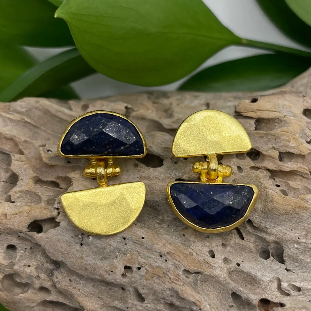 Reverse Half Circle Earrings