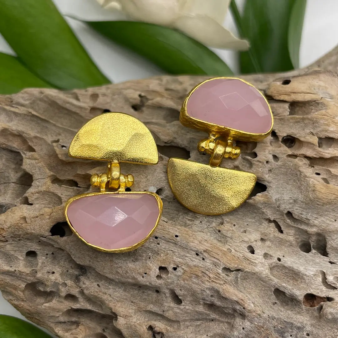 Reverse Half Circle Earrings