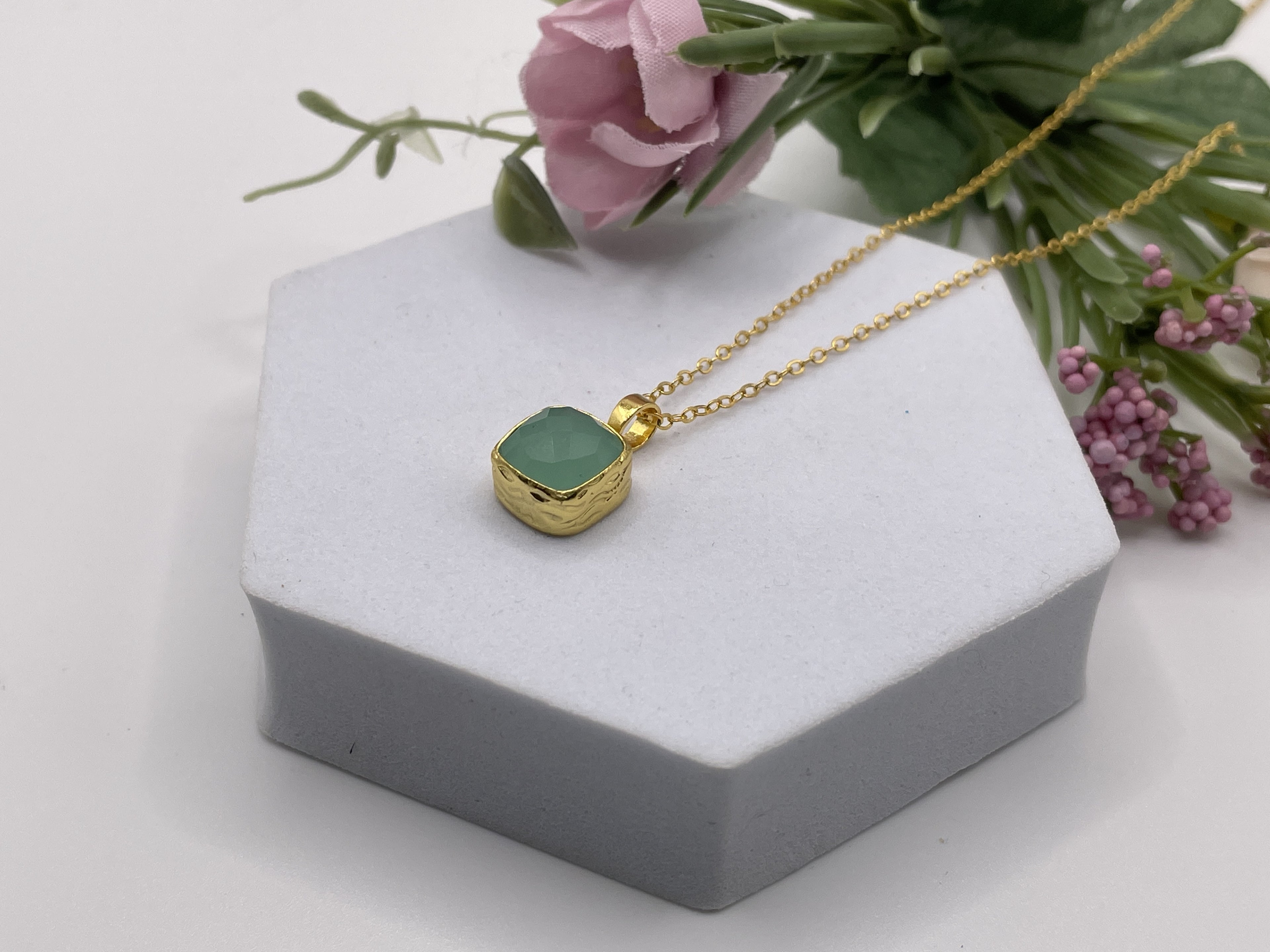 Small Square Necklace