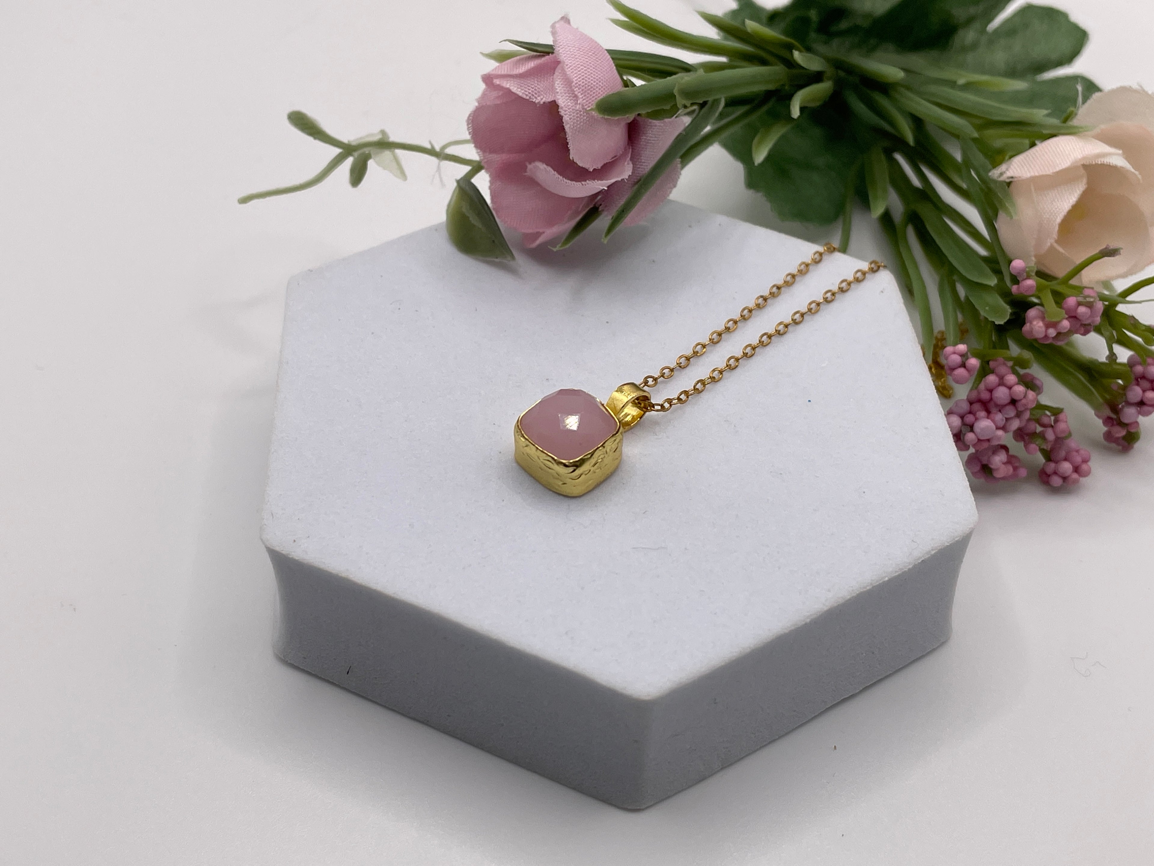 Small Square Necklace