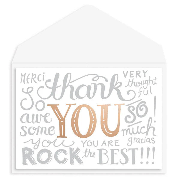 So Many Ways to Say... Thank You Card